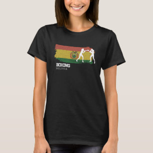 Frauenboxen Bolivien Kampfsport Kämpfer Boxen T-Shirt