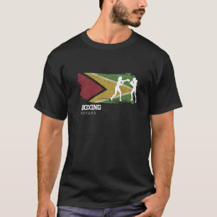 Frauenboxen Guyana Kampfsport Kämpfer Boxen  T-Shirt