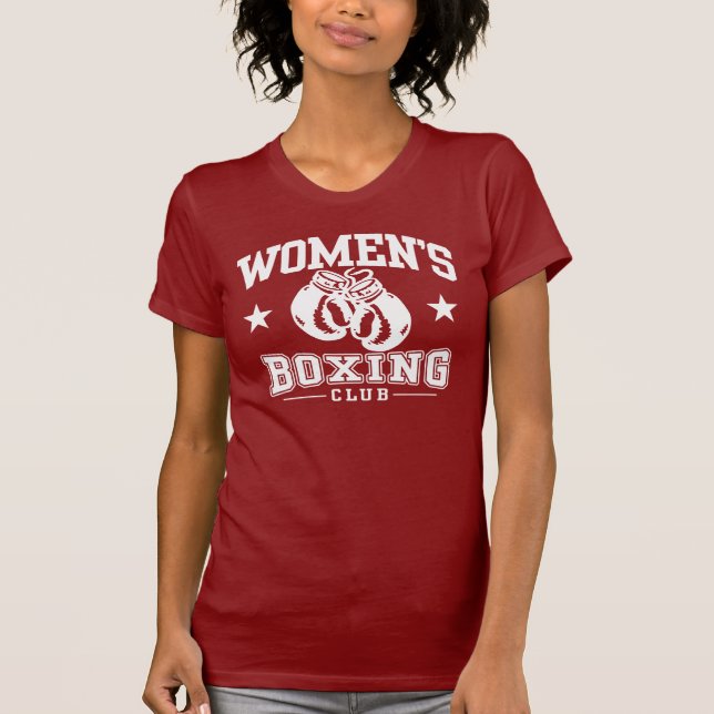Frauenboxen T-Shirt (Vorderseite)