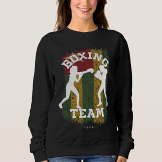 Frauenboxen Togo Kampfsport Kämpfer Boxen Sweatshirt