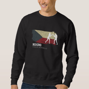 Frauenboxen Tschechische Republik Kampfsport Kämpf Sweatshirt
