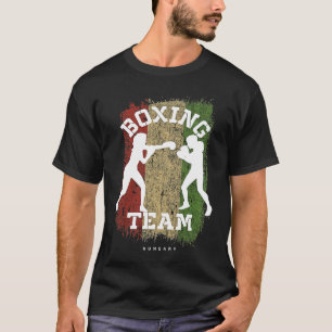 Frauenboxen Ungarn Kampfsport Kämpfer Boxen T-Shirt