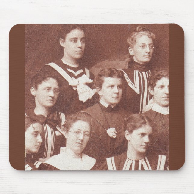 Frauenchor um 1905 mousepad (Vorne)