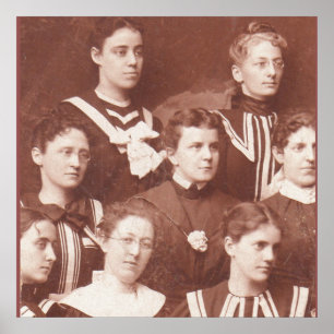 Frauenchor um 1905 poster
