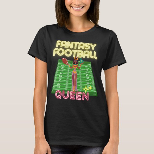 Frauenfantasiefußball Liga Champ T-Shirt (Vorderseite)