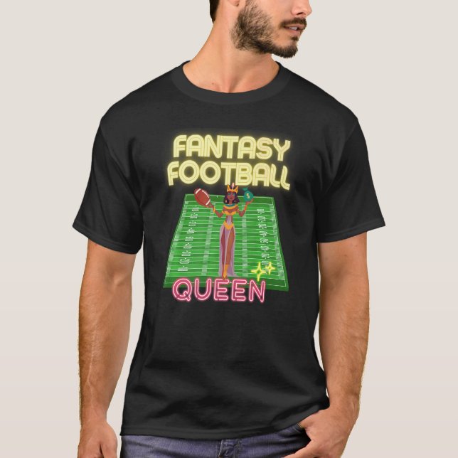 Frauenfantasiefußball Liga Champ T-Shirt (Vorderseite)