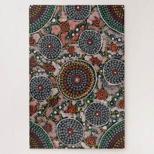 Frauenfeier und Body Paint Jigsaw Puzzle