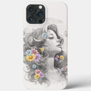 Frauenfeindlichkeit mit Blume, die sich in der Tex Case-Mate iPhone Hülle