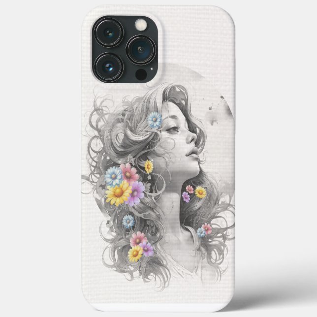 Frauenfeindlichkeit mit Blume, die sich in der Tex Case-Mate iPhone Hülle (Rückseite)