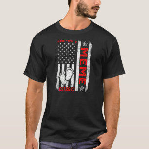 Frauenflagge in den USA zum Meme Est 2023 Frauen F T-Shirt