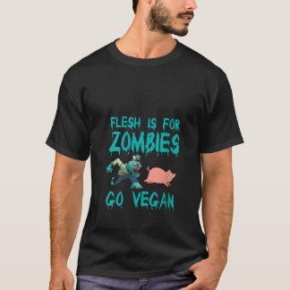 Frauenfleisch ist für Zombies Vegan zu diesem Hall T-Shirt
