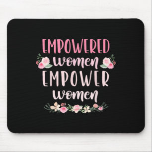 Frauenförderung Motivierend Mousepad