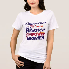 **Frauenförderung - T - Shirt für Frauen**