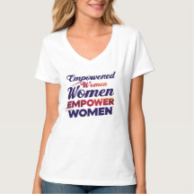 **Frauenförderung - T - Shirt für Frauen**