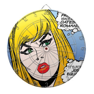Frauenfreiheit Dartscheibe