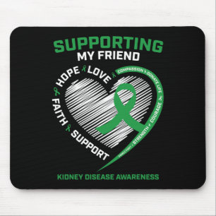 Frauenfreunde Nierenerkrankung Aufklärungsgeschenk Mousepad