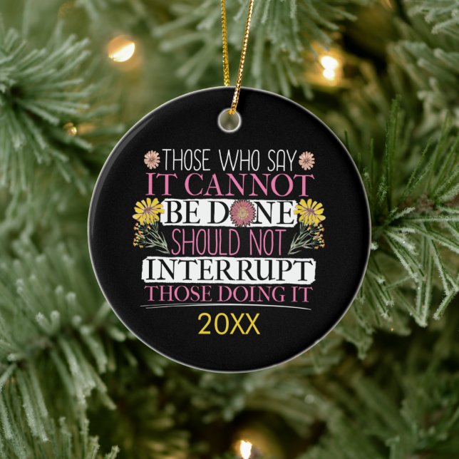 Frauenführer Keramik Ornament (Baum)