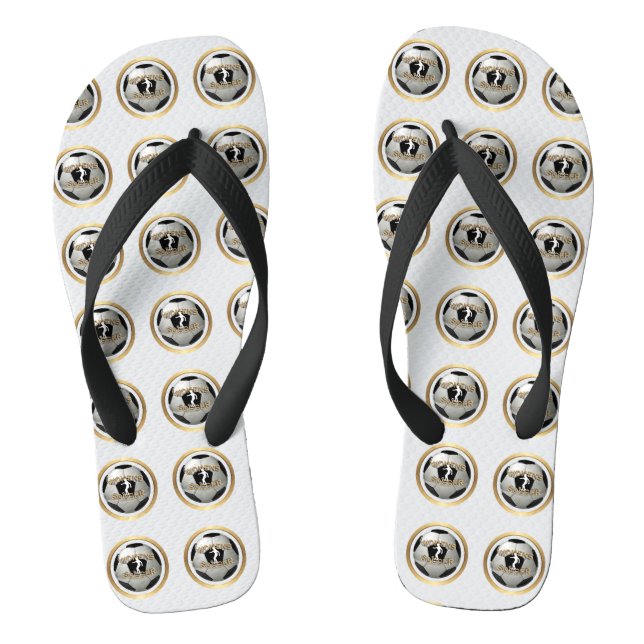 Frauenfußball Flip Flops (Fußbett)