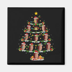 Frauenfußball-Weihnachtsbaumlichter Srts-Spielerin Magnet