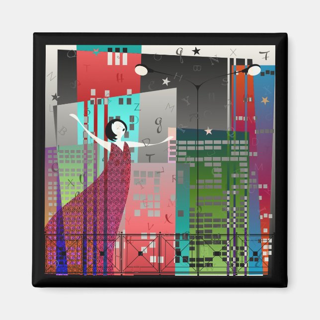 Frauengedichte Magnet (Vorne)