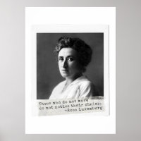 Frauengeschichte: Rosa Luxemburg Zitat zur Freihei