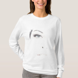 Frauengesicht T-Shirt
