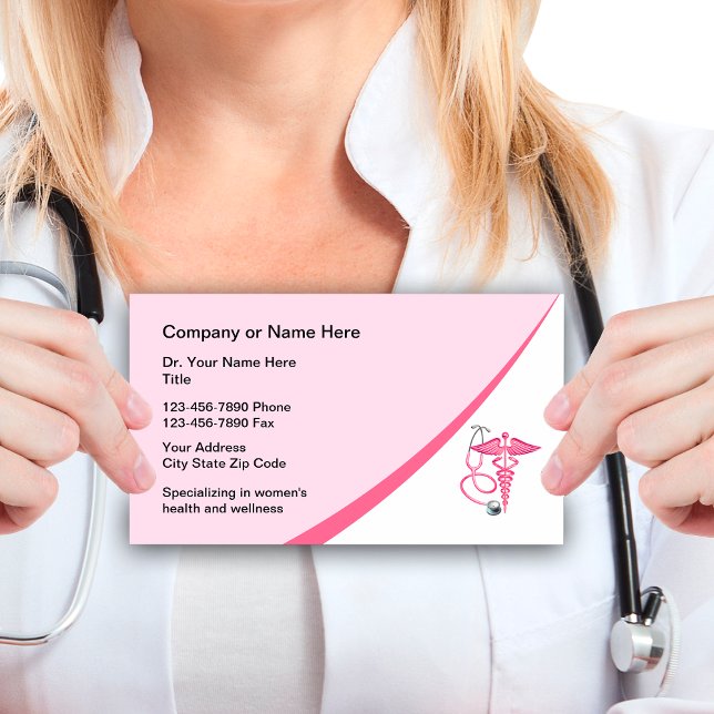Frauengesundheit und Medizinische Klinik Visitenkarte (Von Creator hochgeladen)