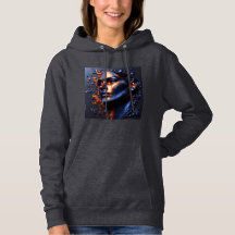 Frauengezogenes Sweatshirt Artwork 2