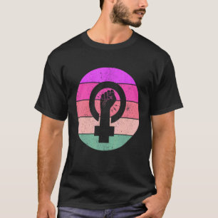 Frauengleichheit Frauenfeindliche Symbol-Empowerme T-Shirt