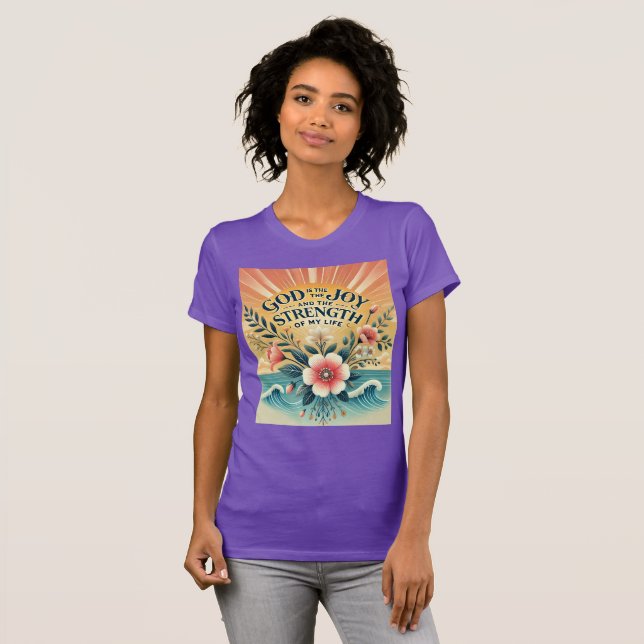 "Frauengott ist" Inspirationsquelle T - Shirt: T-Shirt (Vorne ganz)