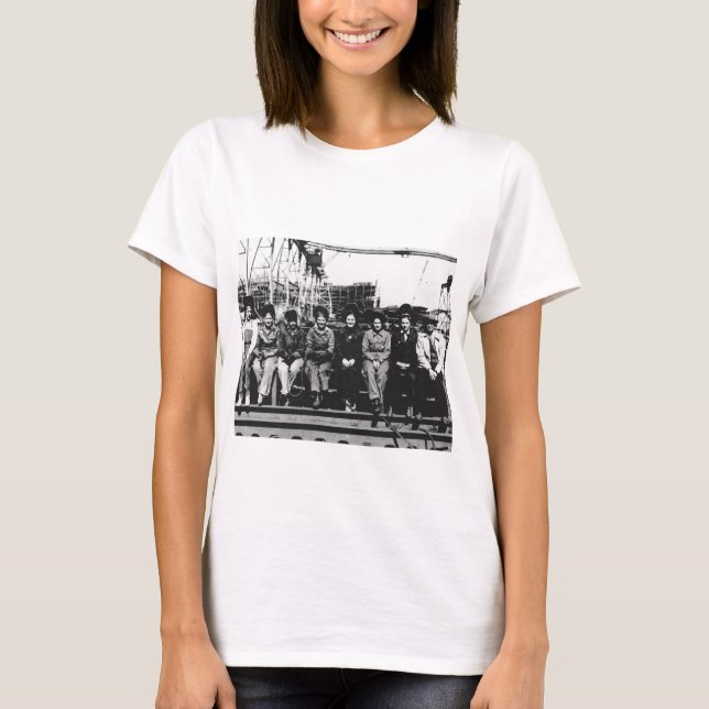 Frauengruppe Welders während des Zweiten Weltkrieg T-Shirt (Vorderseite)