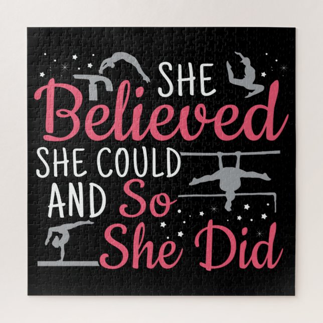 Frauengymnastik - Sie glaubte, sie könne (Vertikal)