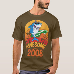Frauenhai Geburtstag 12 Jahre Altes Surf Phantasti T-Shirt