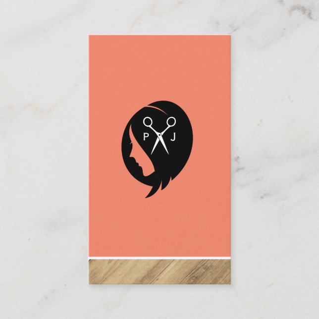 Frauenhair Icon Shear | Salon Stylist Visitenkarte (Vorderseite)