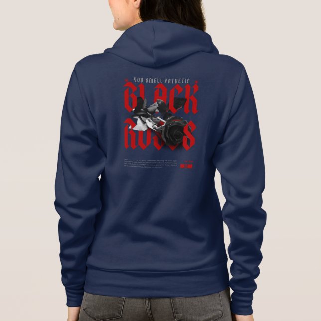 Frauenhaus für Lässigen Komfort Hoodie (Rückseite)