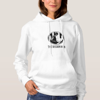 Frauenhaus mit dem Sitzungmann (b&w) Hoodie