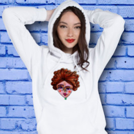 Frauenhaus (Whimsical Woman 01) Hoodie