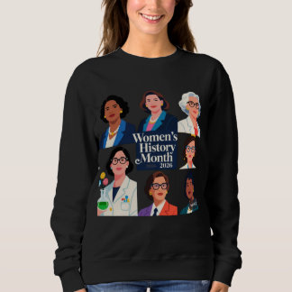 Frauenhistorikmonat 2026 – Vielfalt feiern Sweatshirt
