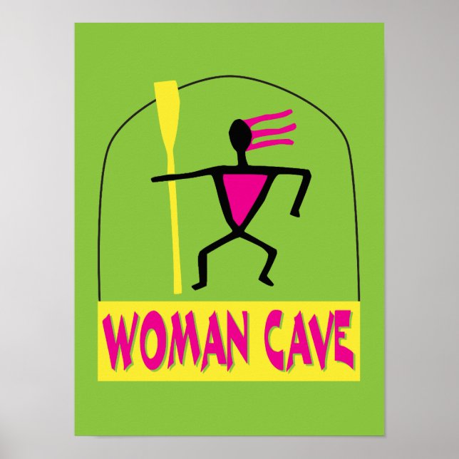 Frauenhöhle - Zeichen oder Plakat (Vorne)