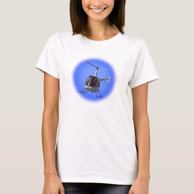 Frauenhubschrauber Tank Top-T-Shirts für Coole Cho (Vorderseite)