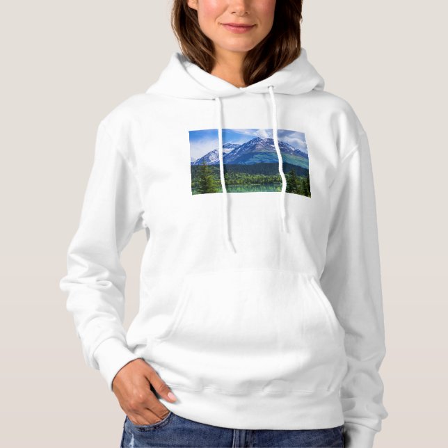 Frauenjunge Hoodie (Vorderseite)