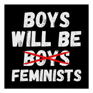 Frauenjunge - Jungen werden Feministen sein II Poster