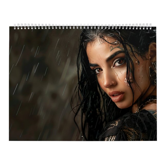 Frauenkalender Regen Kalender (Titelbild)