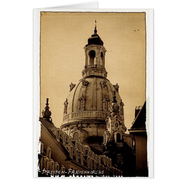 Frauenkirche Dresden - Vintage (Devant)