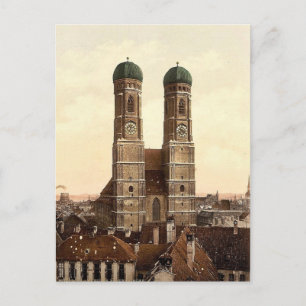 Frauenkirche, München, Bayern Postkarte