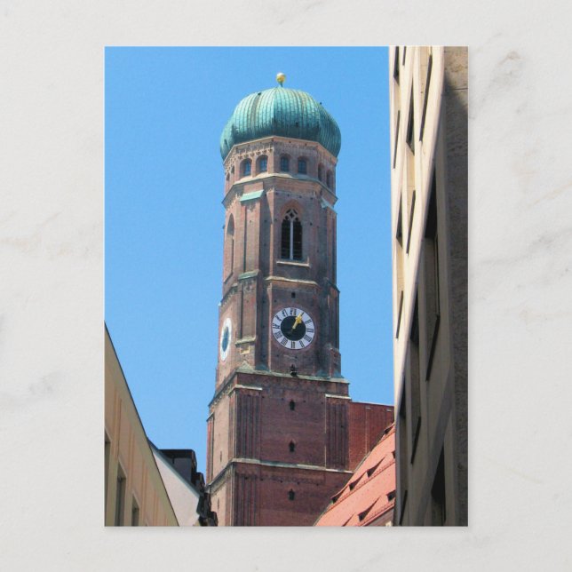 Frauenkirche - München, Deutschland Postkarte (Vorderseite)