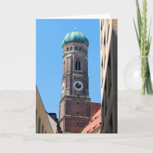 Frauenkirche - Munich, Allemagne Carte de voeux