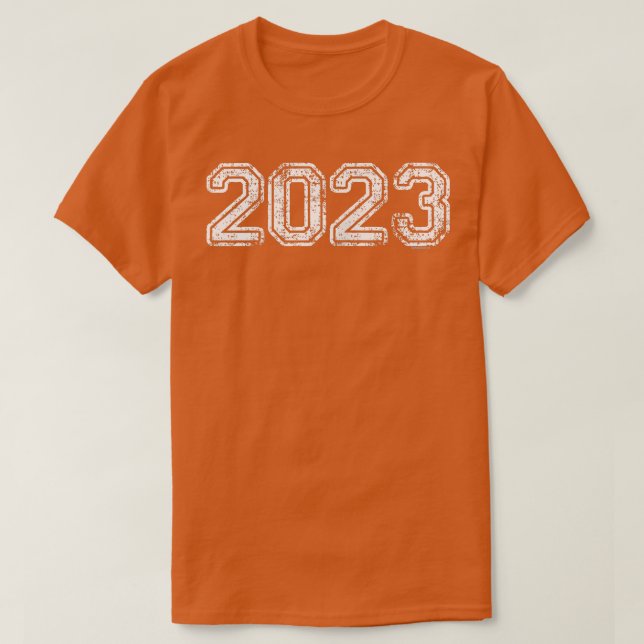 Frauenklasse 2023 Abschluss Geschenk für ihr Mädch T-Shirt (Design vorne)