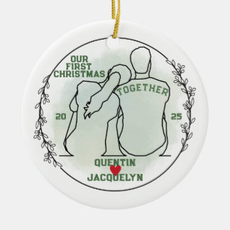 Frauenkopf an der Schulter des Menschen - Erste We Keramik Ornament