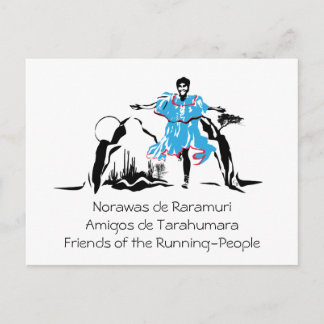 Frauenläuferin, Postkarte